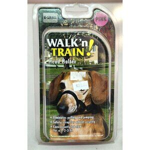 Walk' N Train Extra Small Pink Dog Head Halter 2012 | Gentle Leader Headcollar